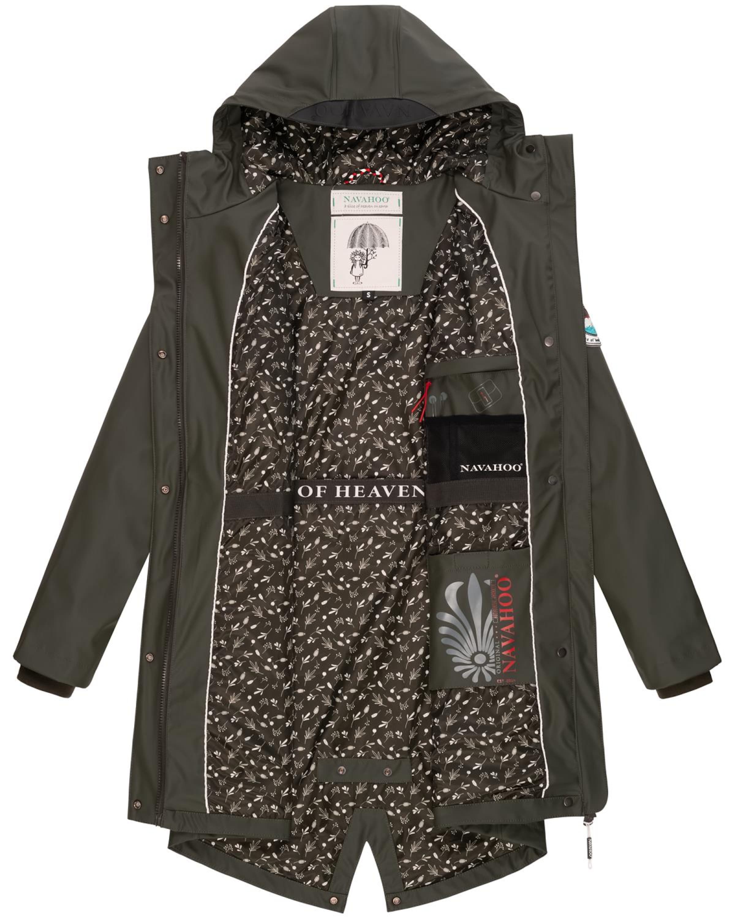 NAVAHOO Funktionsjacka 'Tropical Storm' i grön