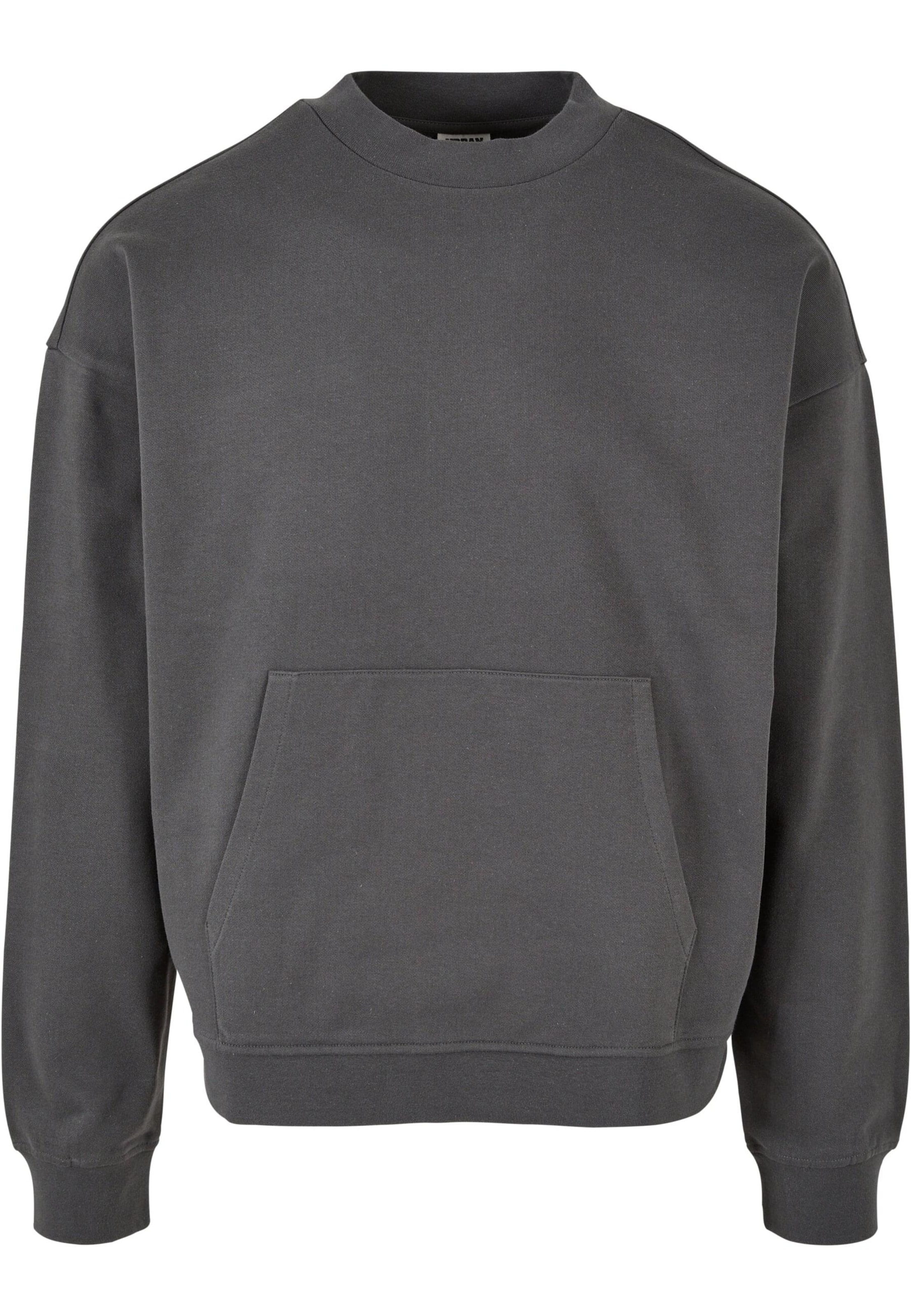 Urban Classics Sweatshirt in Grey: front