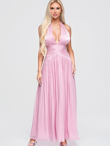 Ombre Společenské šaty – pink