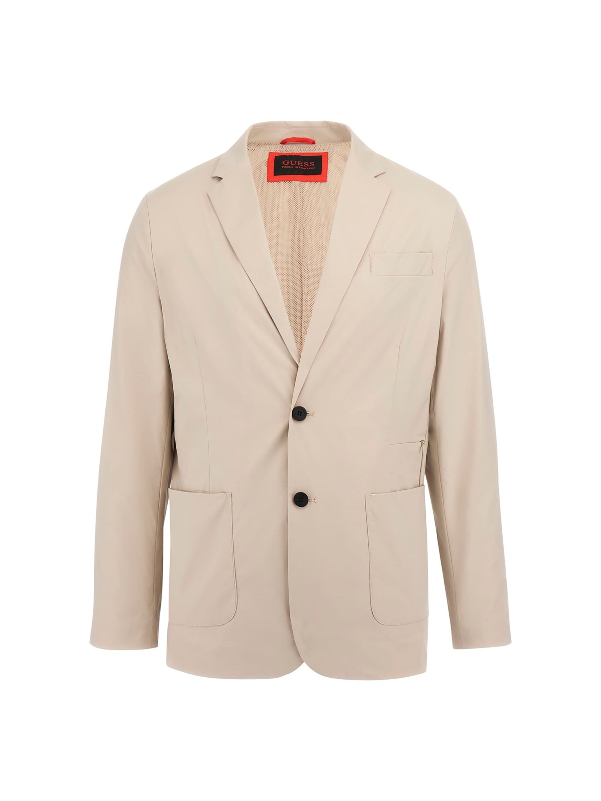 GUESS Regular fit Suit Jacket in Beige: front