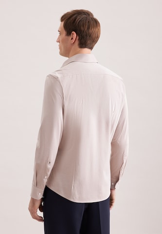 SEIDENSTICKER Regular Fit Businesshemd in Beige