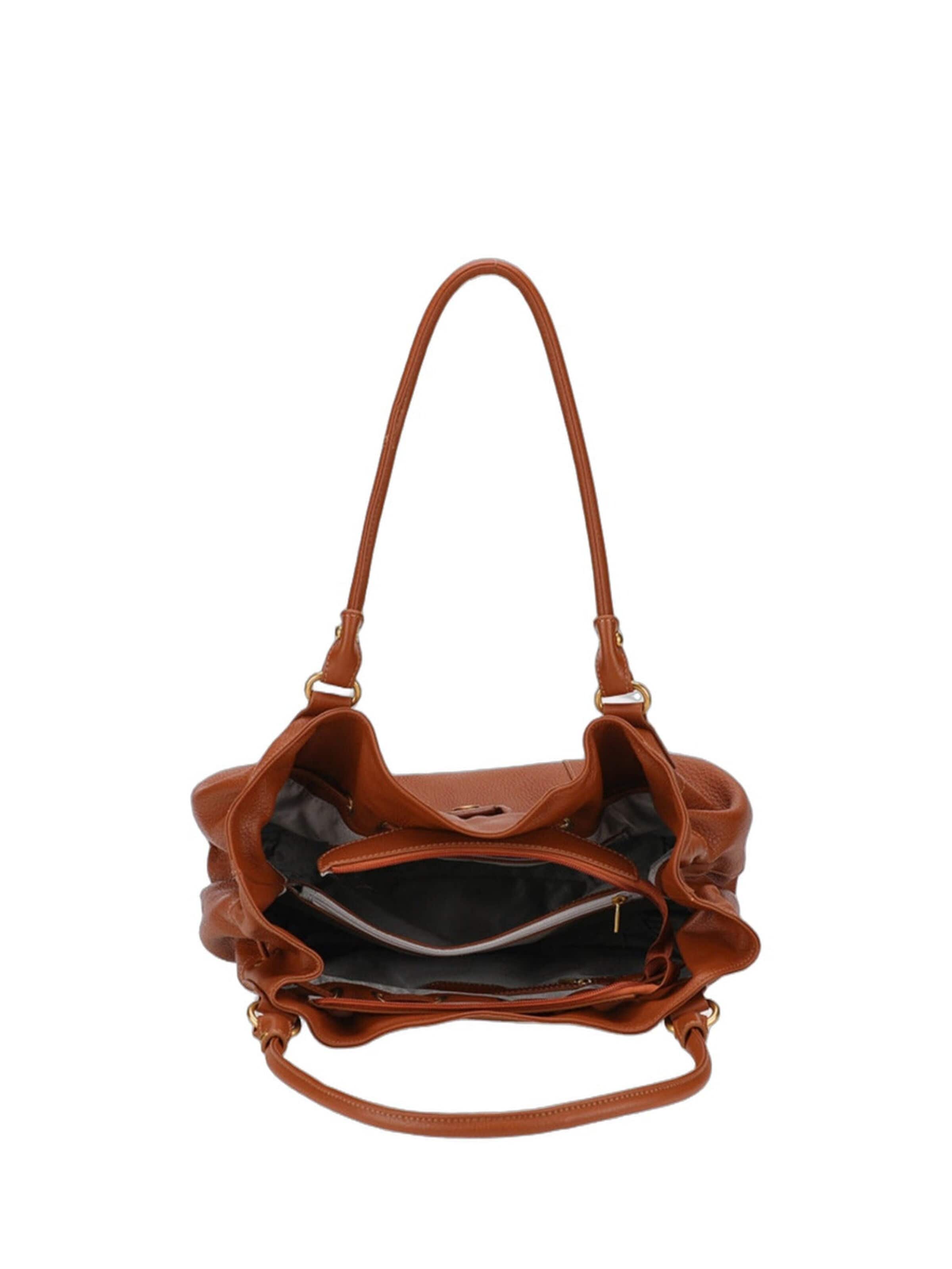 Poche ventrale 'Arthur & Aston Sac Bandoulière Femme Cognac' Arthur & Aston en marron