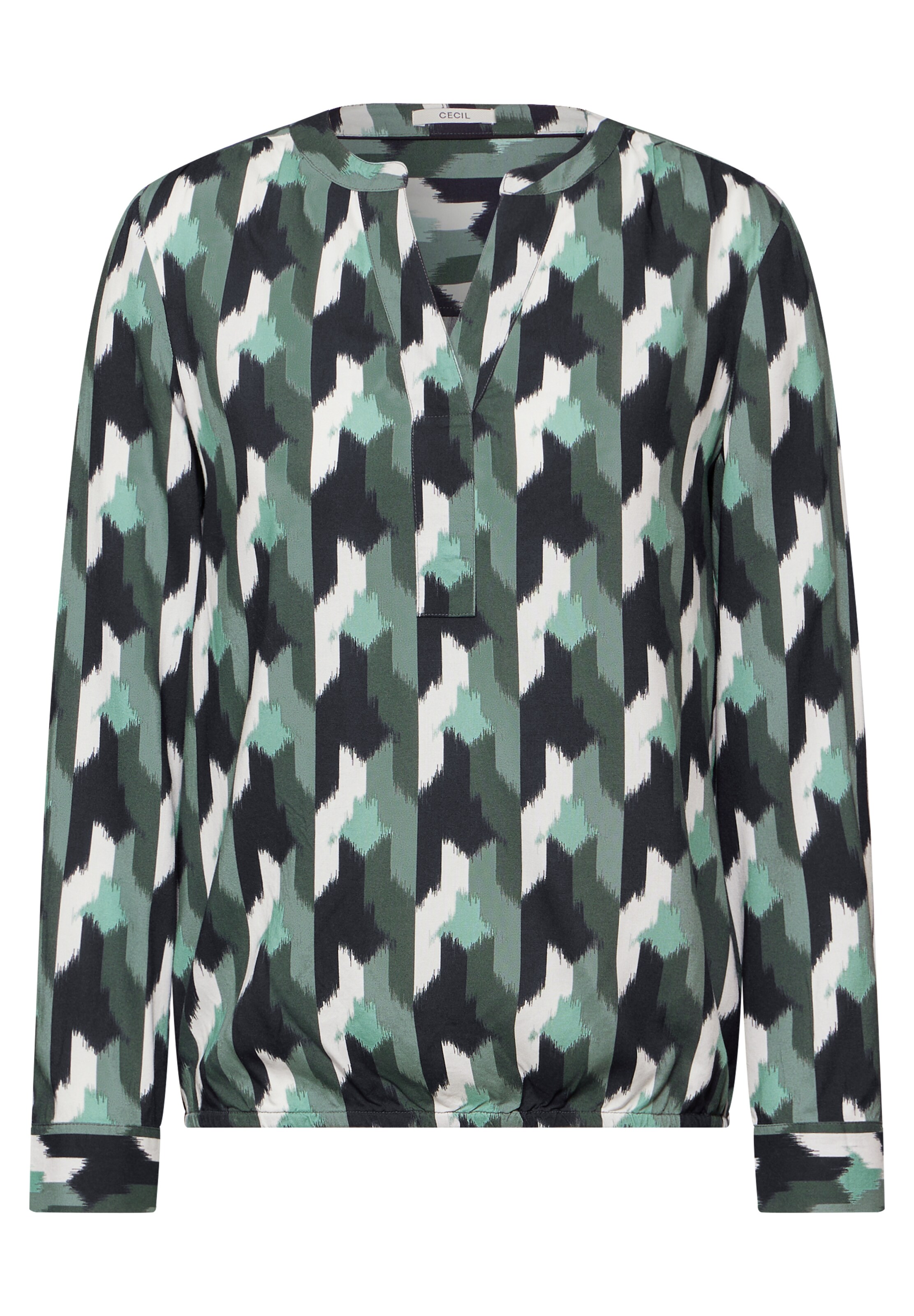 CECIL Bluse in Grün: Vorderseite