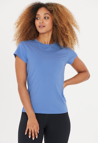 Athlecia Performance shirt 'Almi' in Blue: front