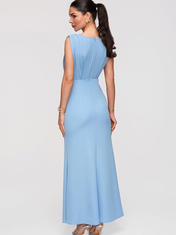 Ombre Avondjurk in Blauw