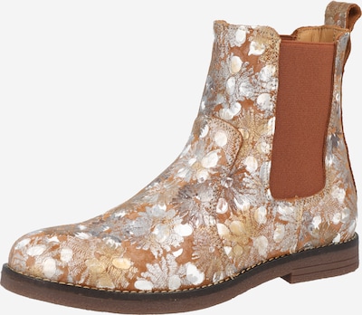 BISGAARD Chelsea Boots 'Nanna' in braun / gold / silber, Produktansicht