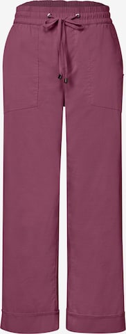 STREET ONE Regular Pants in Pink: front