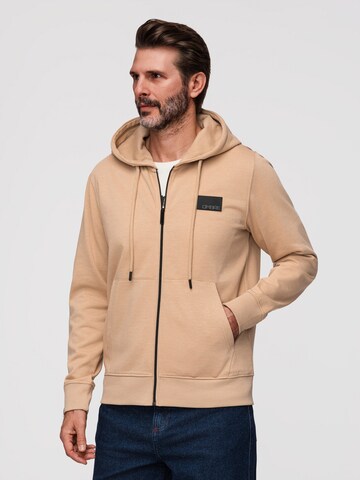 Giacca di felpa di Ombre in beige