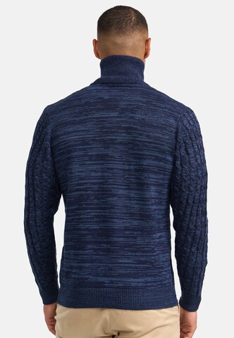 INDICODE JEANS Trui ' Hector ' in Blauw