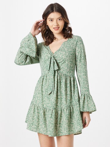 In The Style - Vestido en verde: frente