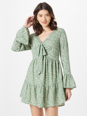 In The Style Dress in Green: front