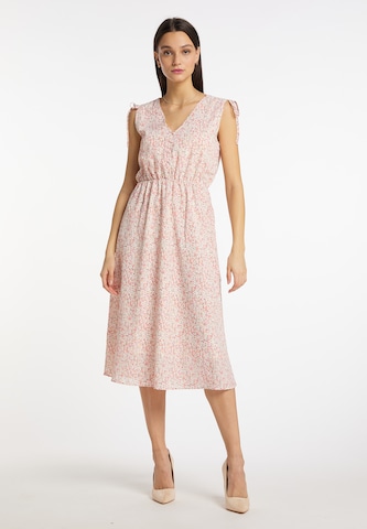 Usha Summer Dress in Pink