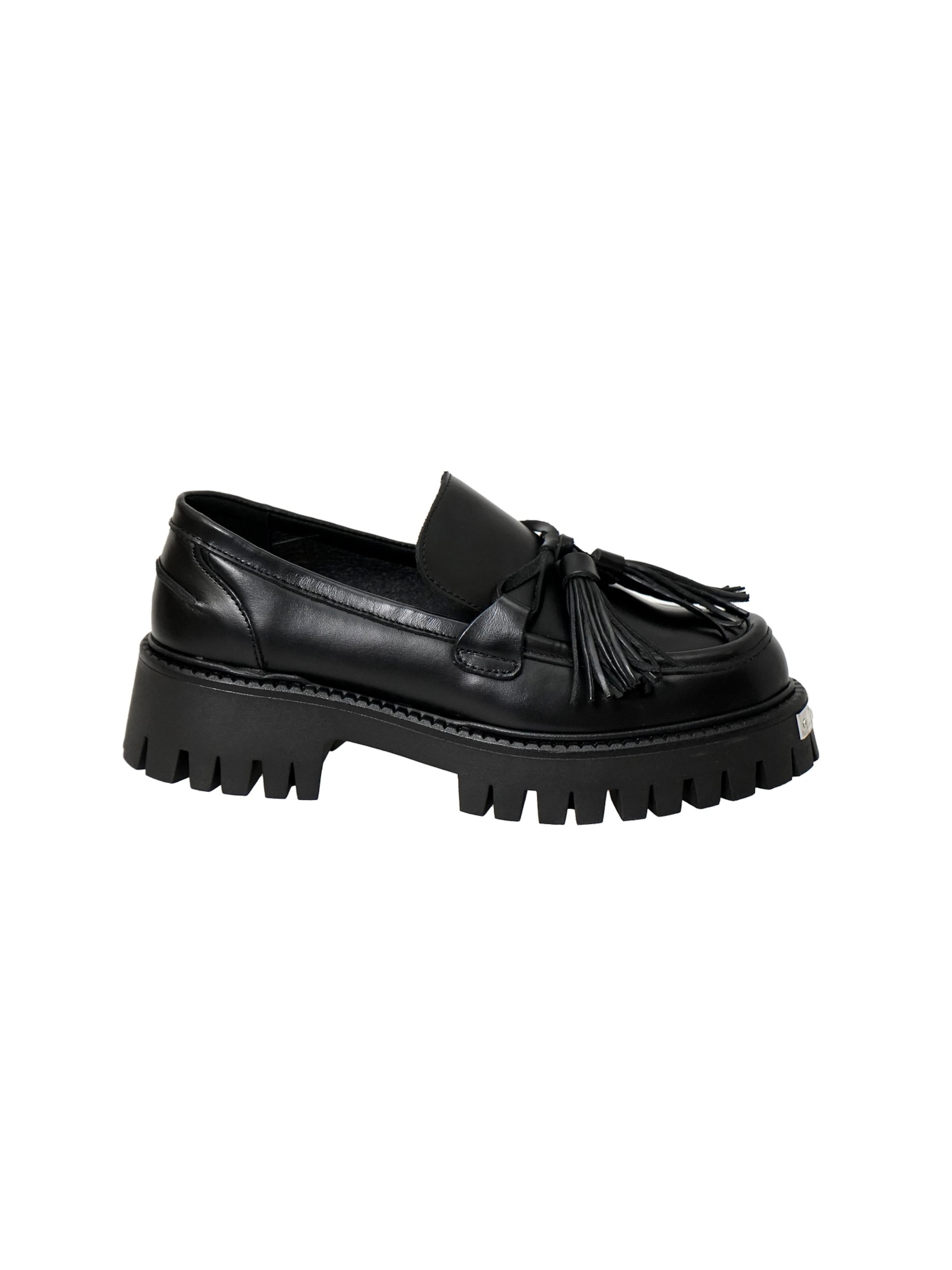 Yoxeone Mokassin 'TASSEL FORCE' i sort