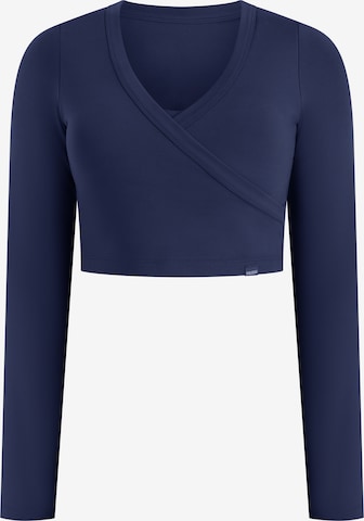 T-shirt 'Niora' Smilodox en bleu : devant