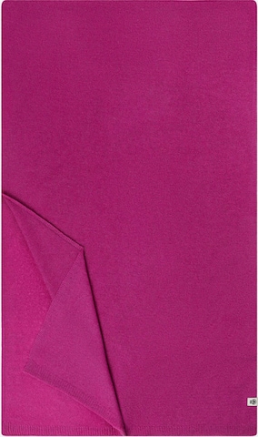 Écharpe 'PURE CASHMERE PLAID' Roeckl en rose : devant