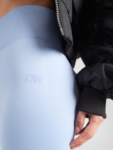 ICANIWILL Skinny Sports trousers in Blue