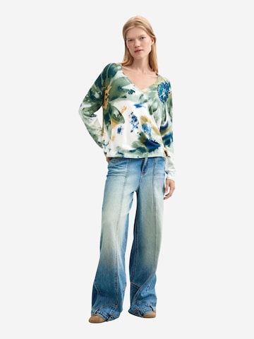 Desigual - Jersey 'JERS_COLDBOTANIC 26WWJF38' en blanco
