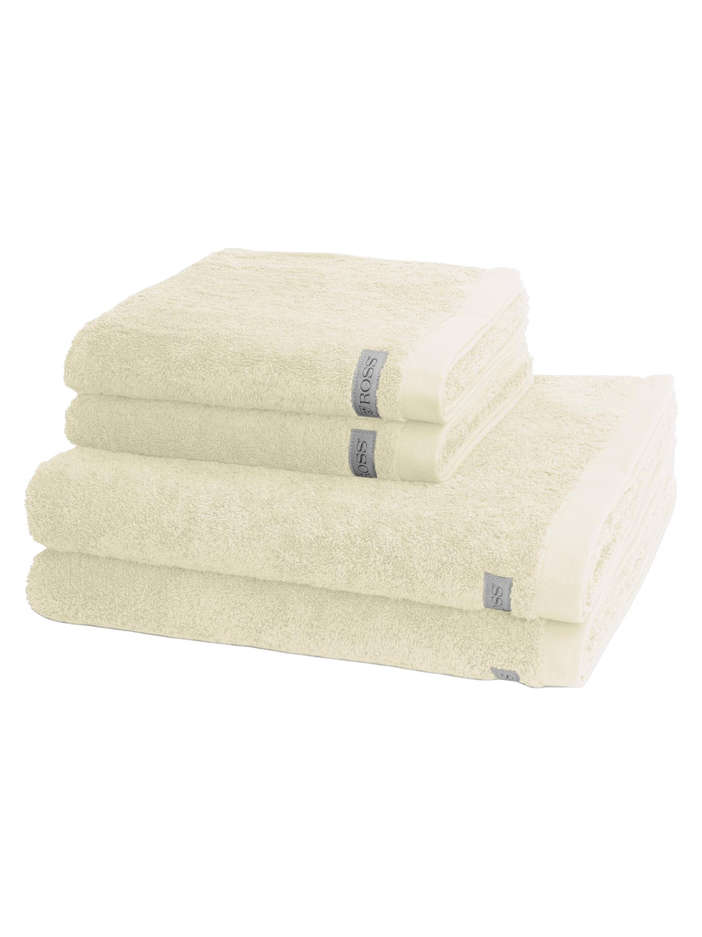 ROSS Towel 'Sinfonie' in Beige: front