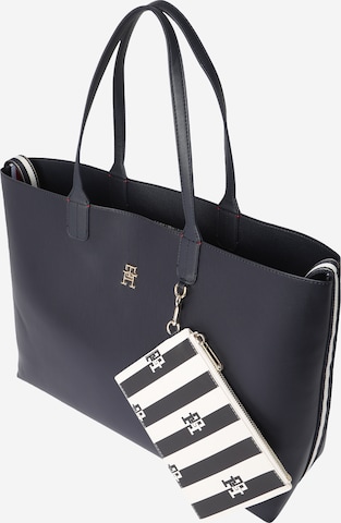 TOMMY HILFIGER Shopper táska - kék: elől