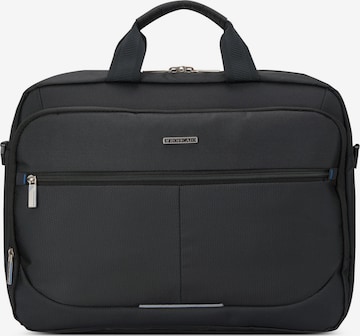 Roncato Document Bag 'Easy Office 2.0' in Black: front