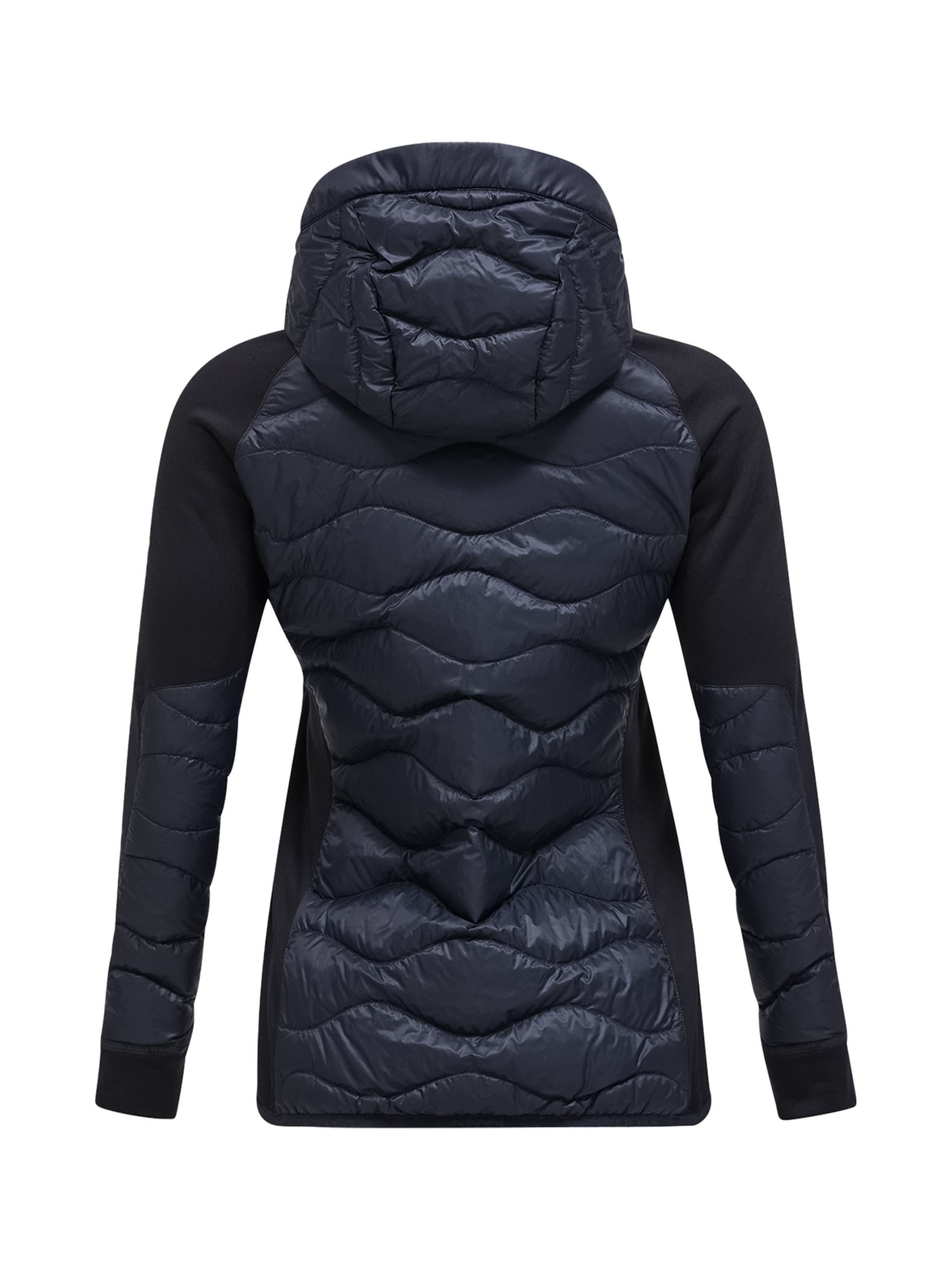 PEAK PERFORMANCE Funktionsjacke W Helium Down Hybrid Hood in Schwarz