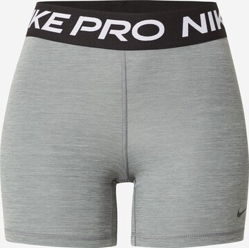 NIKE Workout Pants 'Pro 365' in Grey: front