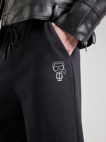 Karl Lagerfeld Tapered Hose in Blau