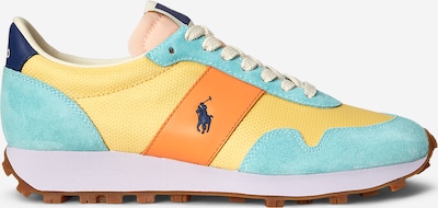 Polo Ralph Lauren Matalavartiset tennarit värissä turkoosi / tummansininen / keltainen / oranssi, Tuotenäkymä