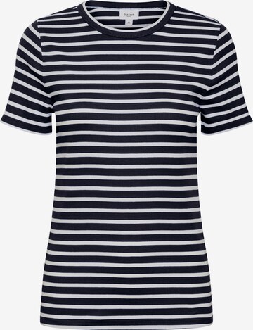 SAINT TROPEZ - Camiseta 'Aster' en azul: frente