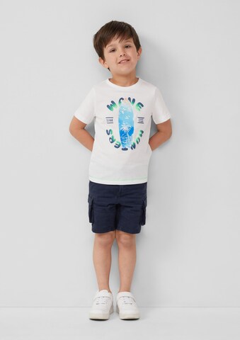 T-Shirt s.Oliver en blanc