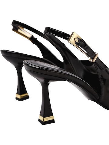 Décolleté sling 'Viona' di Limoya in nero