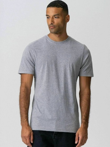 TEESHOPPEN - Regular Fit Camisa ' Organic Basic ' em cinzento