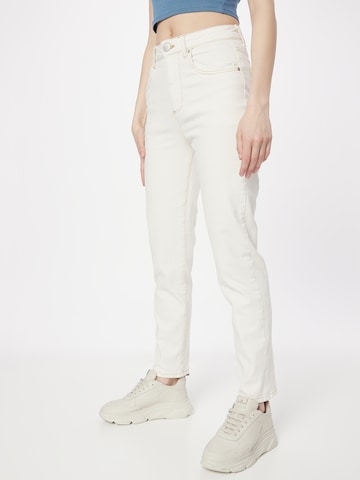 Coupe slim Jean Cotton On en beige : devant