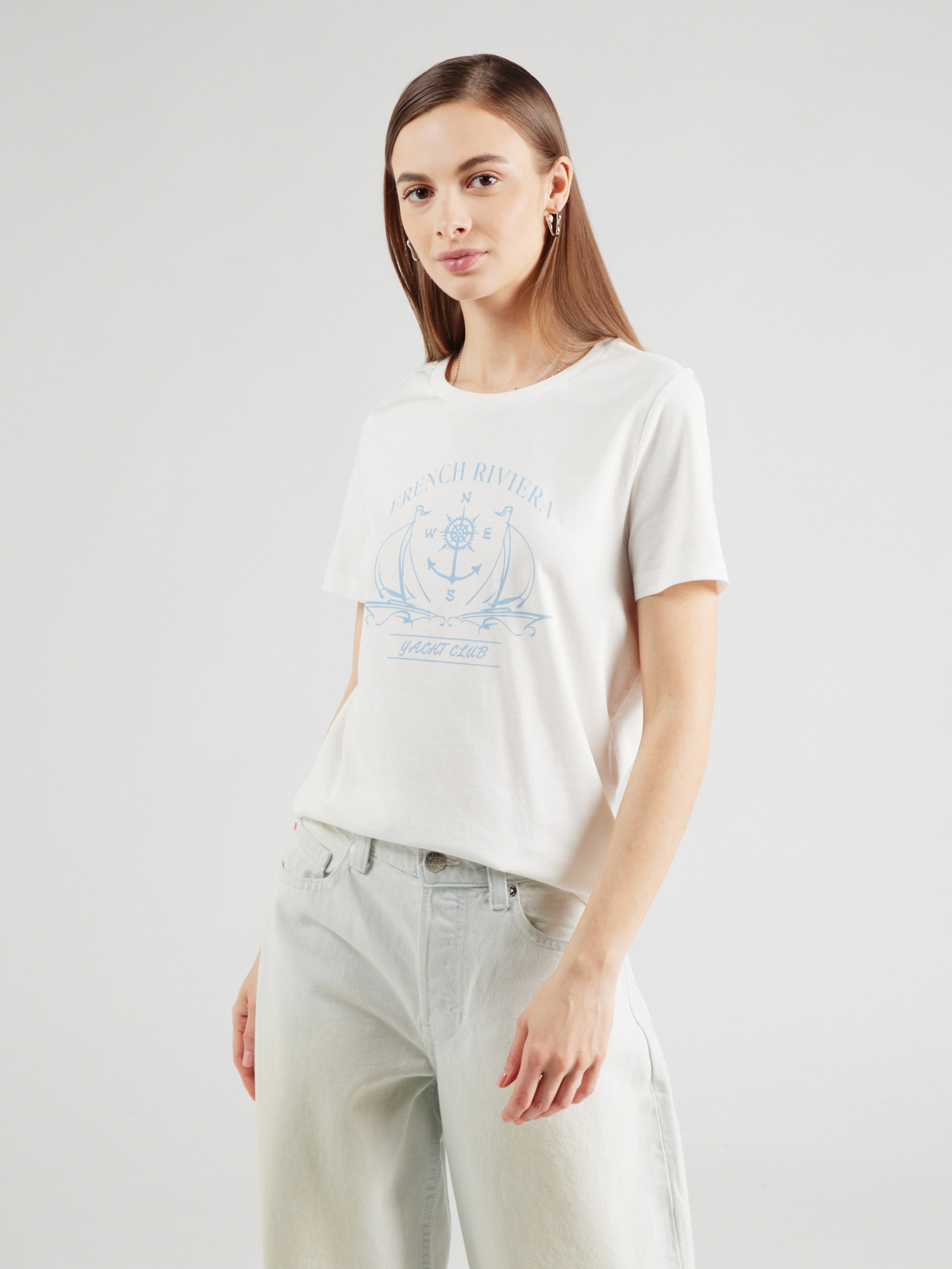 T-shirt Vero Moda fiammata tinta unita art.10284468