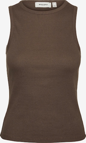 VERO MODA Top 'MATHILDE' in Bruin: voorkant