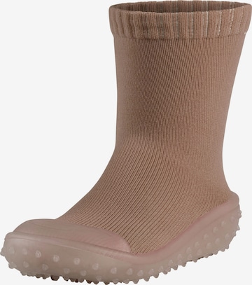STERNTALER Socks 'Adventure' in Brown: front