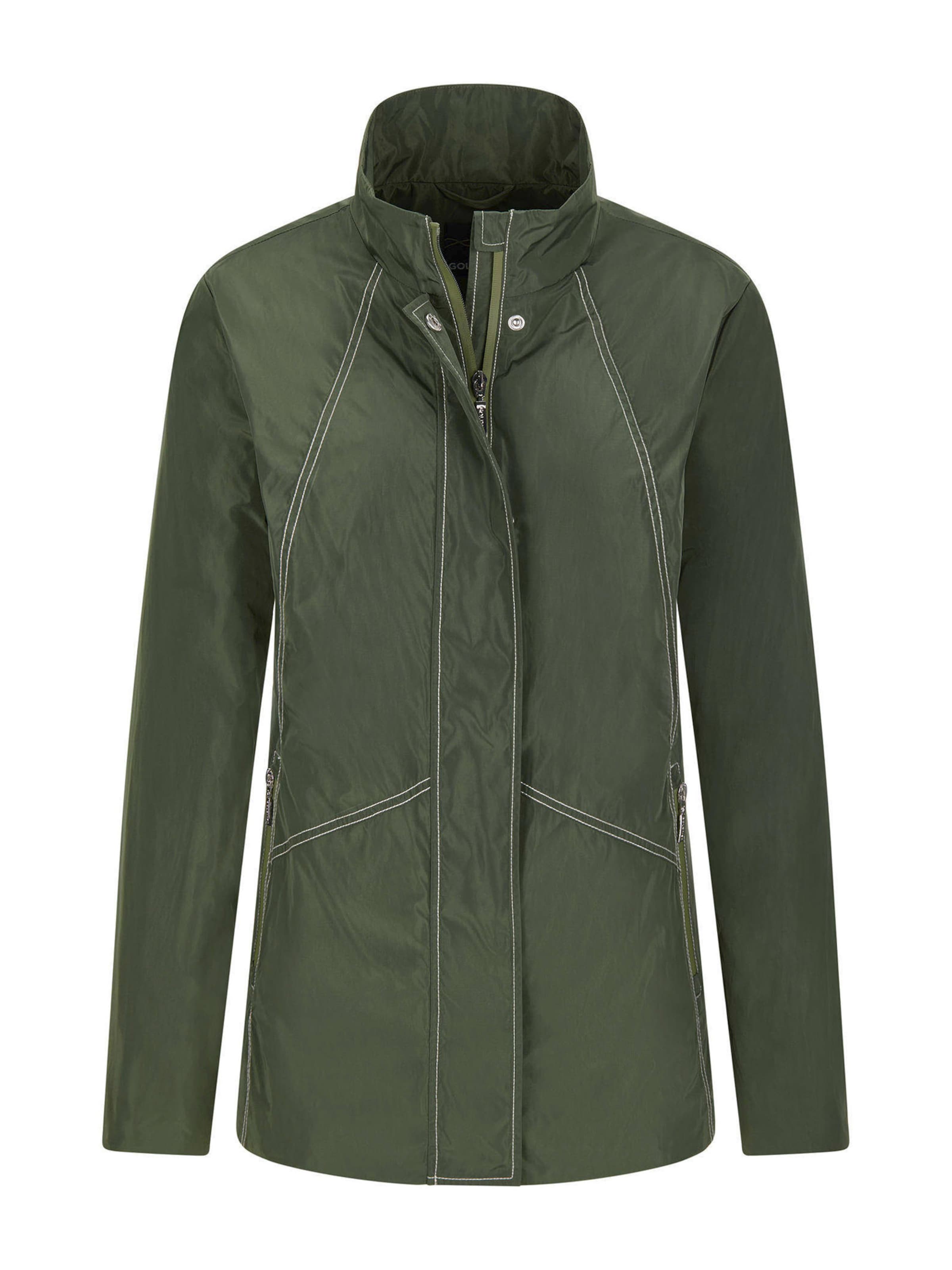 Veste mi-saison Goldner en vert : devant