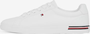 balta TOMMY HILFIGER Sportbačiai be auliuko 'Essential': priekis