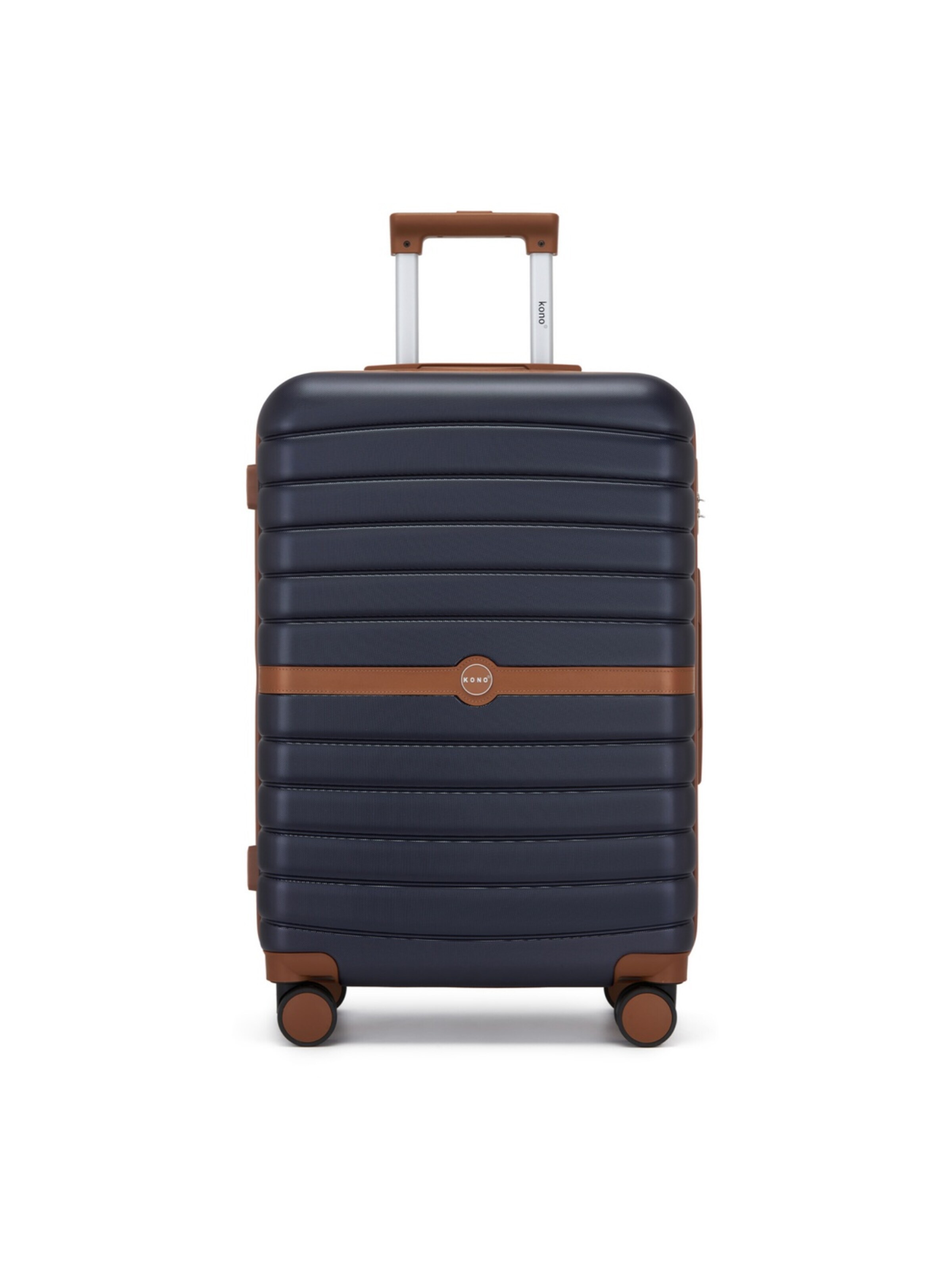 Kono Suitcase in Blue: front