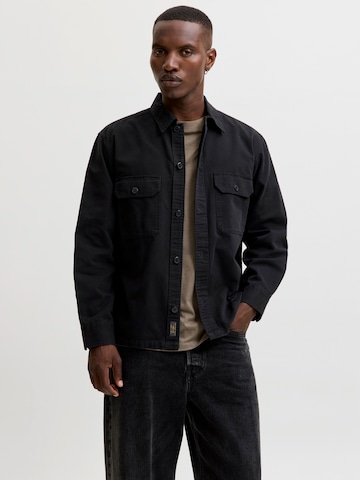 JACK & JONES Between-Season Jacket 'JJECOLTON' in Black: front