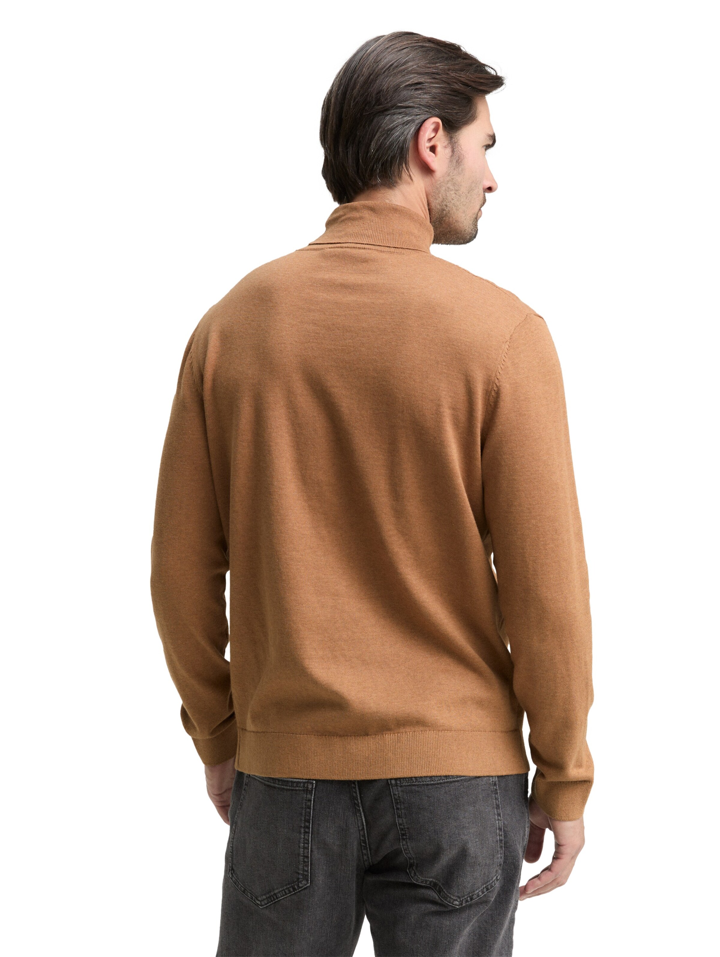 TOM TAILOR Pullover in Braun
