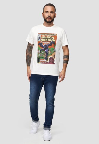 Recovered Shirt 'Marvel Black Panther' in Beige