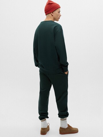 Sweat-shirt Pull&Bear en vert