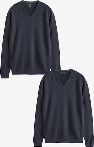 Next Neulepaita värissä sininen: etupuoli