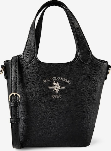 Cabas U.S. POLO ASSN. en noir : devant