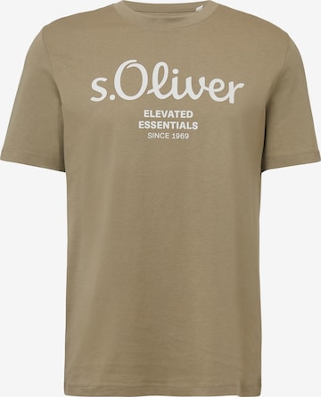 s.Oliver Shirt in Grün: Vorderseite