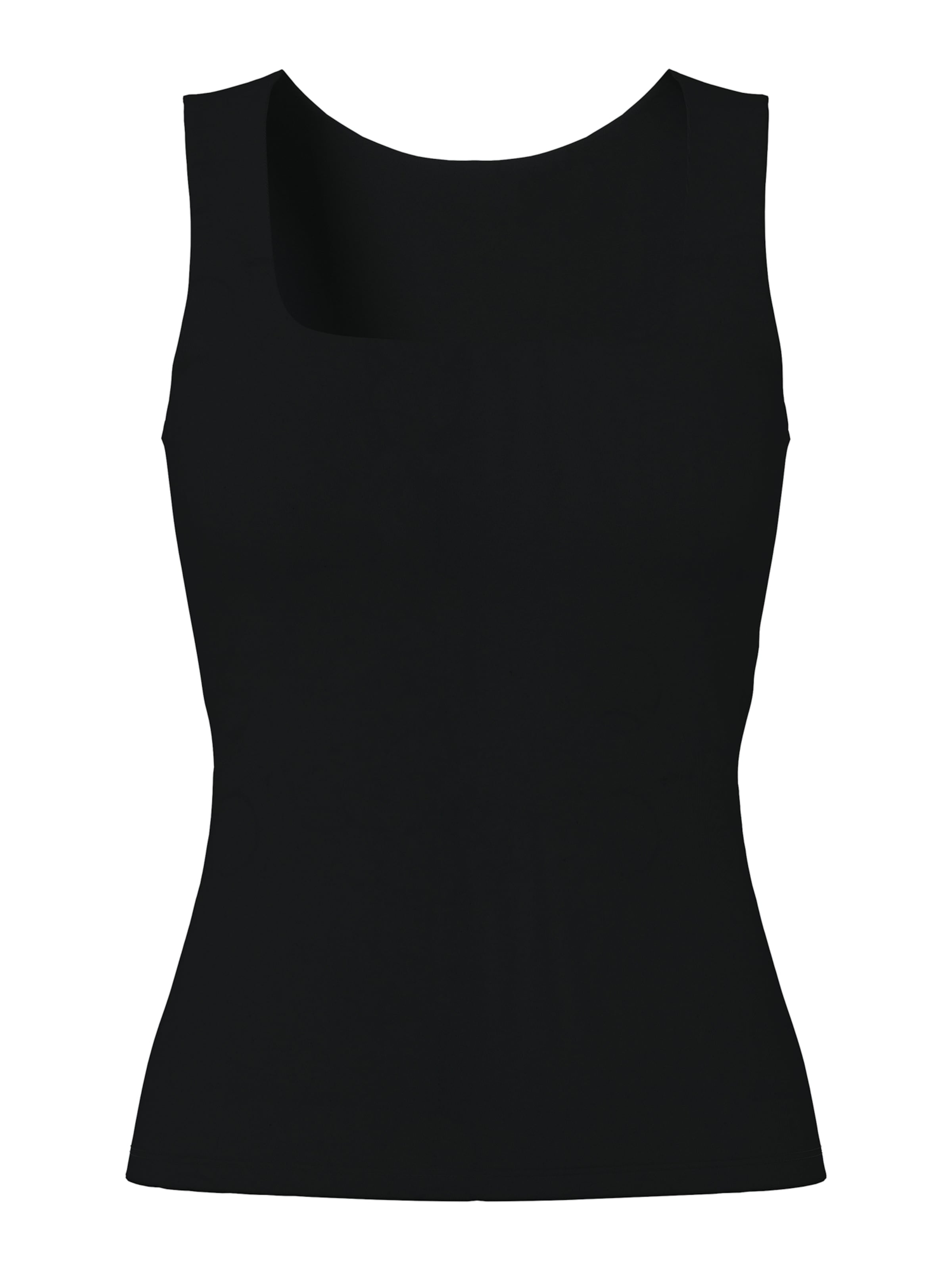 PIECES Top 'PCLULA' - fekete: elől