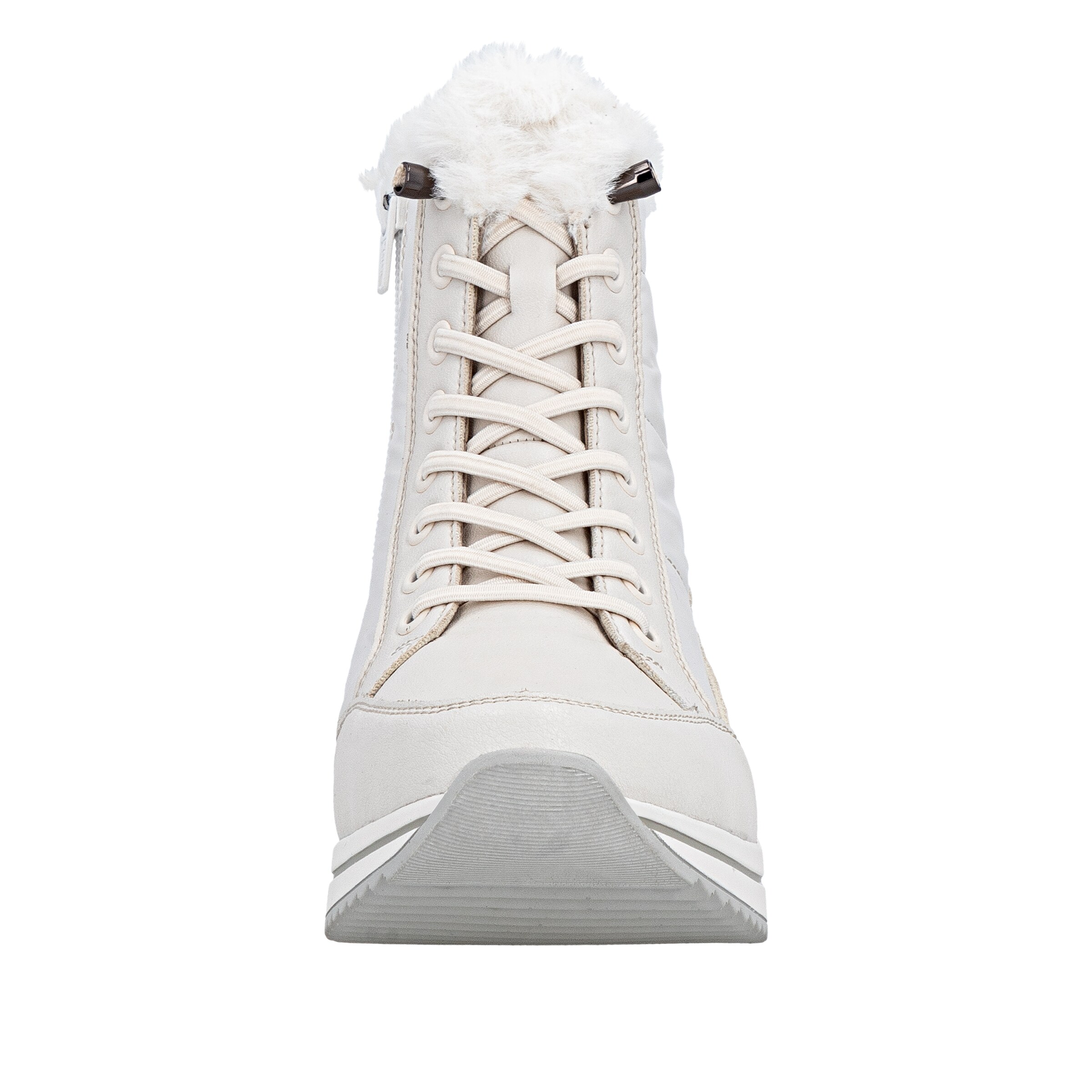 Bottes à lacets 'D0T80' REMONTE en blanc