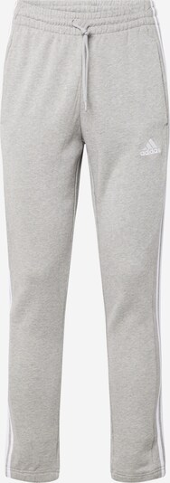 ADIDAS SPORTSWEAR Workout Pants 'Essentials' in mottled grey / White, Item view
