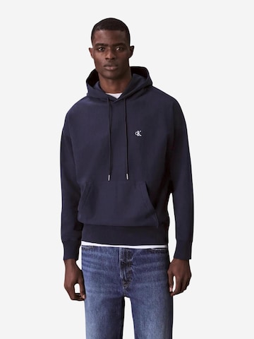Calvin Klein Jeans Sweatshirt 'PREMIUM TERRY MONOGR LV04RC278G' in Blauw: voorkant